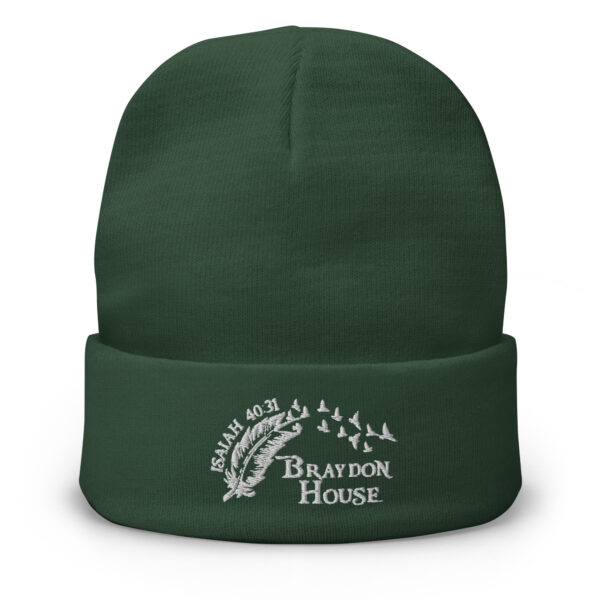 Braydon House Logo Dark Colors Beanie